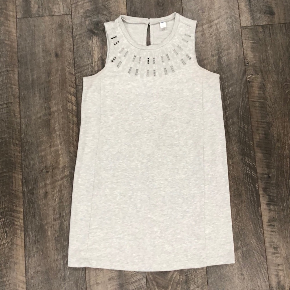 Old Navy Embroidered Round Neck Sweater Dress